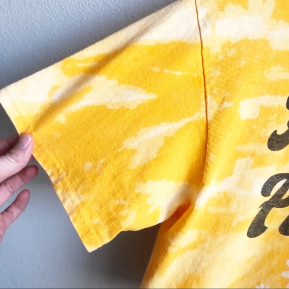 FIFTH SUN boho hand tie dyed cropped top M - Picture 5 of 7